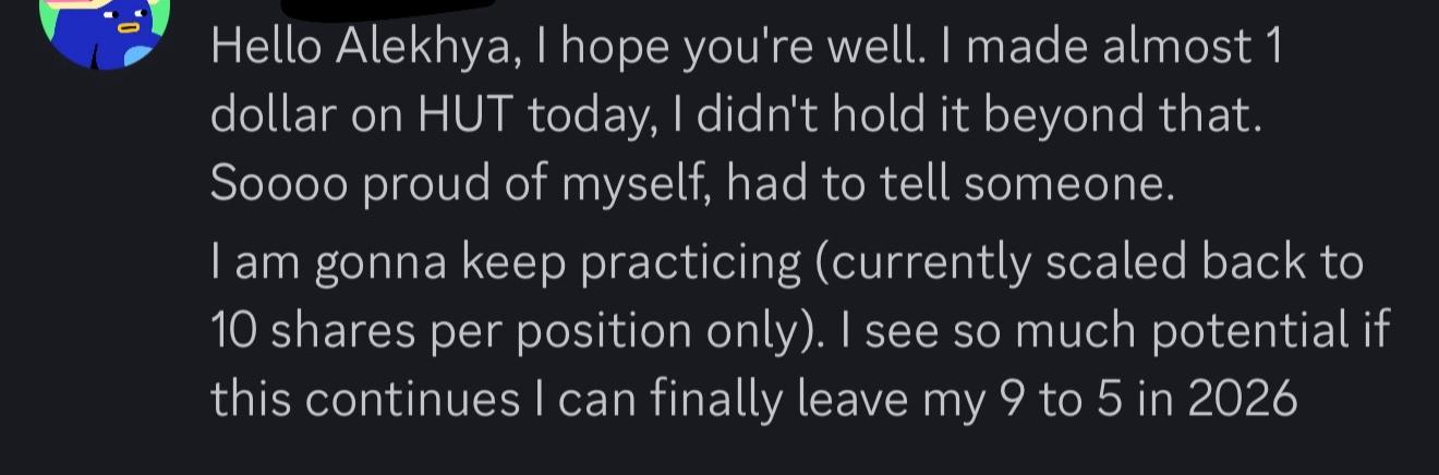 Goal: leave 9-5 in 2026